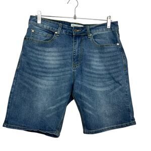 Smith & Mills Denim Shorts Men’s 30 Classic Blue Jeans